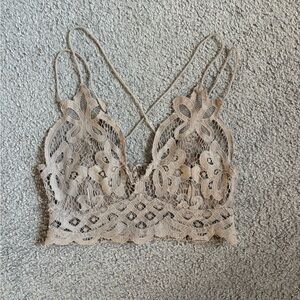 Free People Lace Bralette/Crop Top